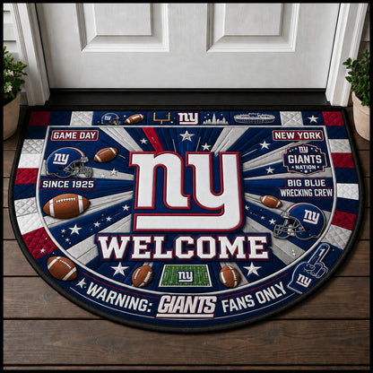 Football All Teams Custom Premium Welcome Mat – Personalized Doormat