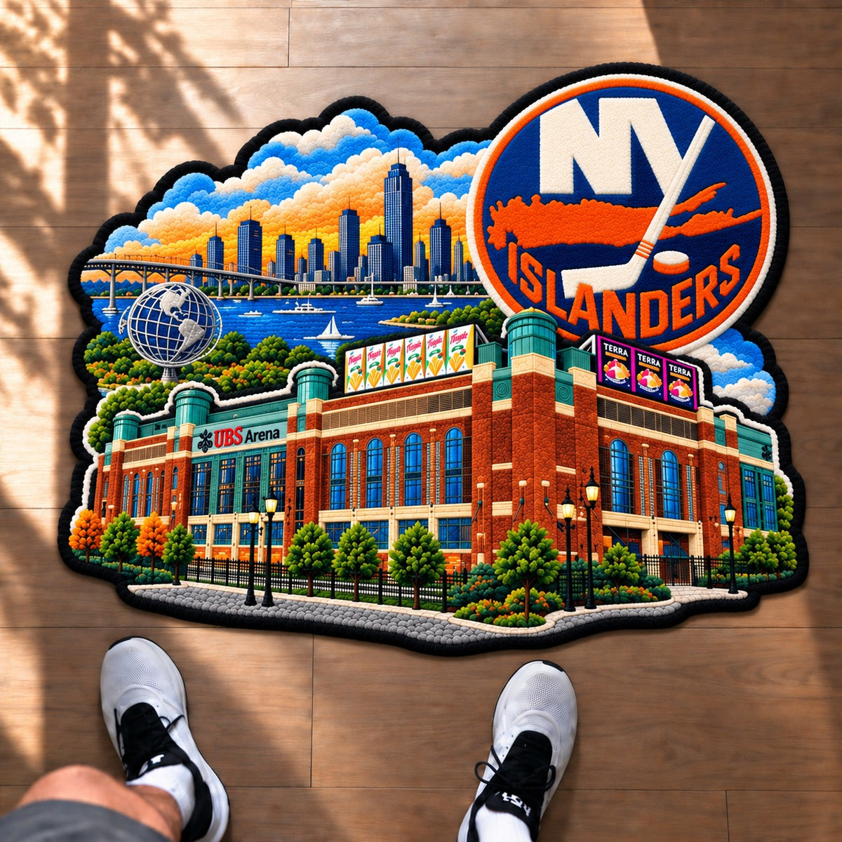 Alfombra personalizada de bienvenida premium de equipo de la MLB – Felpudo de béisbol personalizado