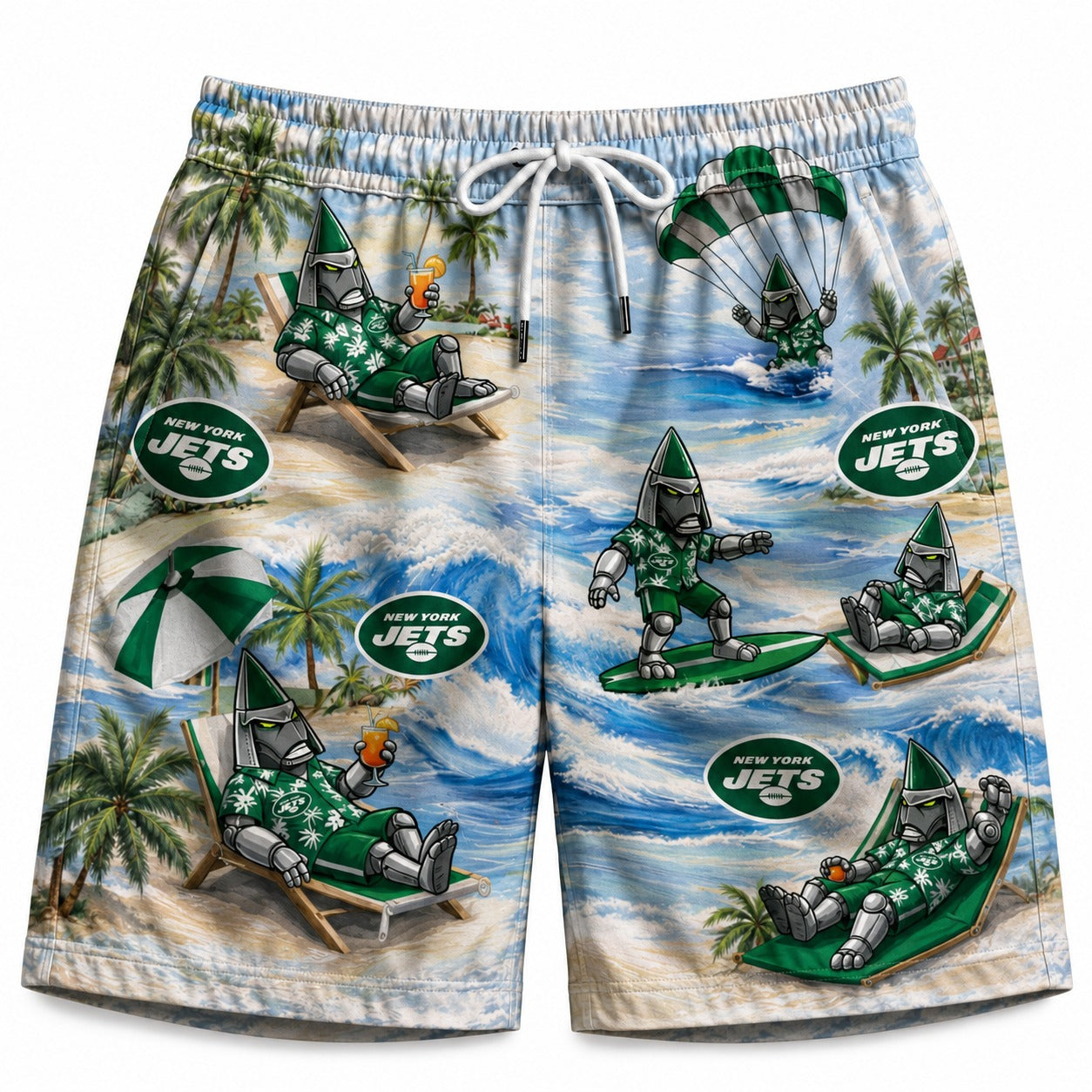 All Football Teams Mascot Beach Viber Unisex Hawaiian Shirt For Men & Women