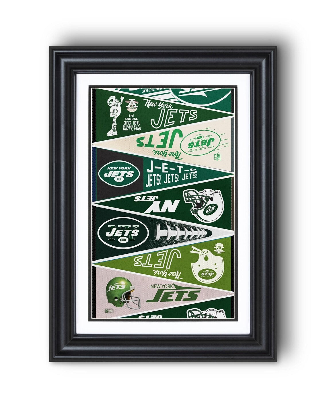 All Football Teams Vintage Anniversary For Fans No Frame Vertical Poster - 5to9vibe