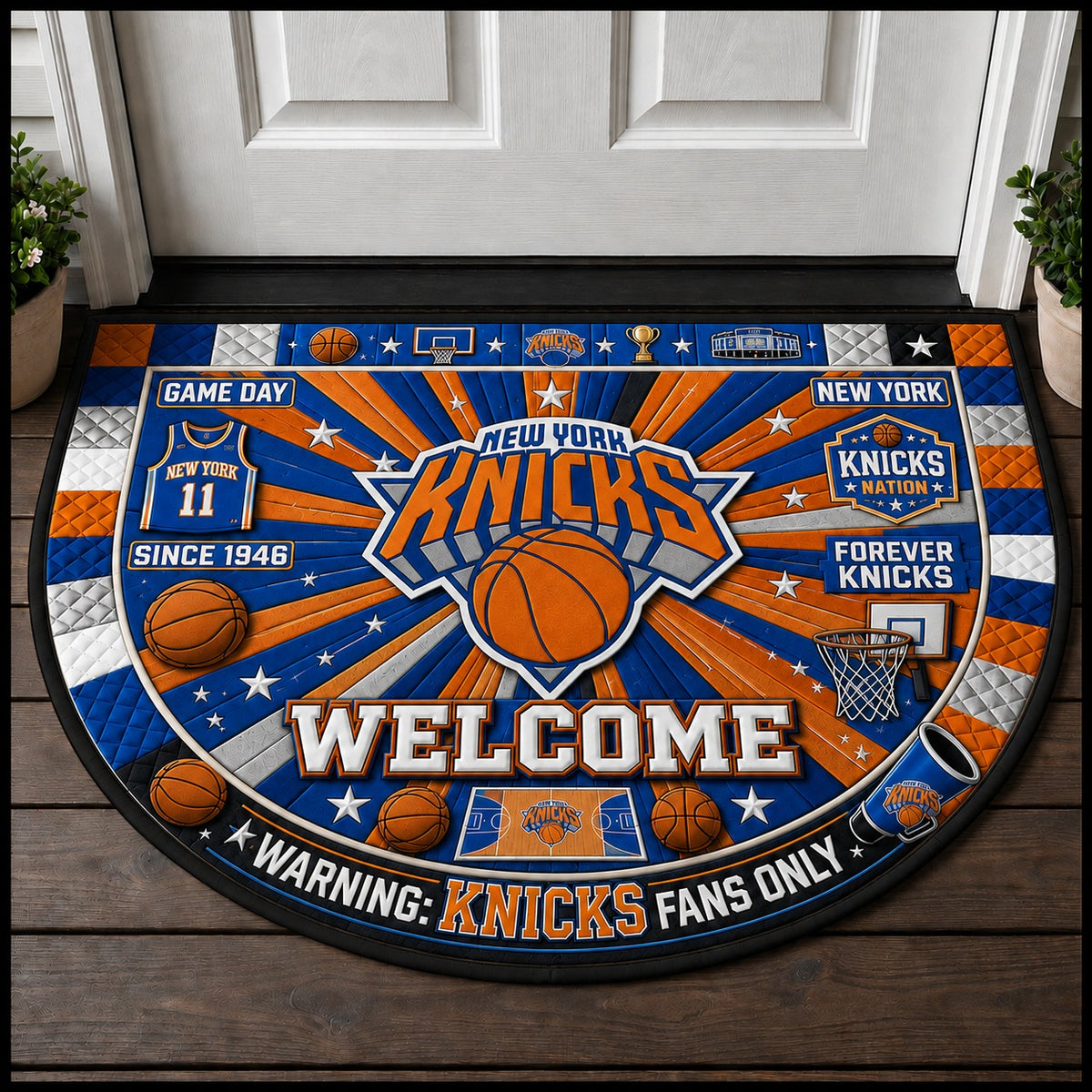 BB All Teams Custom Premium Welcome Mat – Personalized  Doormat