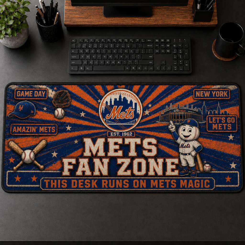 All Baseball Fan Zone Desk Mat For Baseball Fans Gift Mouse Pad Plus Size - 5to9vibe