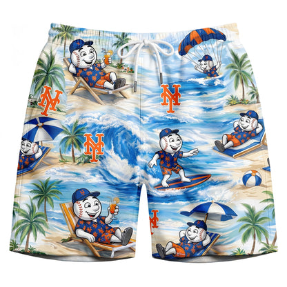 HA Baseball Mascot Beach Viber Button-Up Unisex Hawaiian Shirt For Men & Women