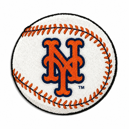 All Baseball Teams Baseball-Shaped Logo Baseball Fan Custom Quilted Print Premium Welcome Mat Washable Black Border – Personalized Baseball Doormat