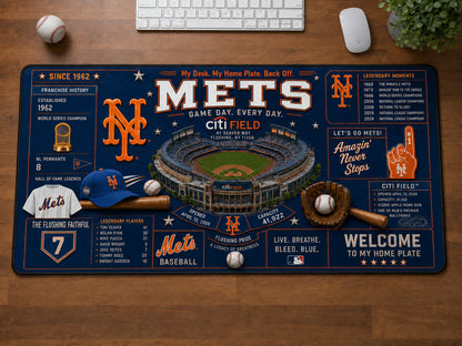 All Baseball Franchise History Stadiums Masterplan Desk Mat Mouse Pad Plus Size - 5to9vibe