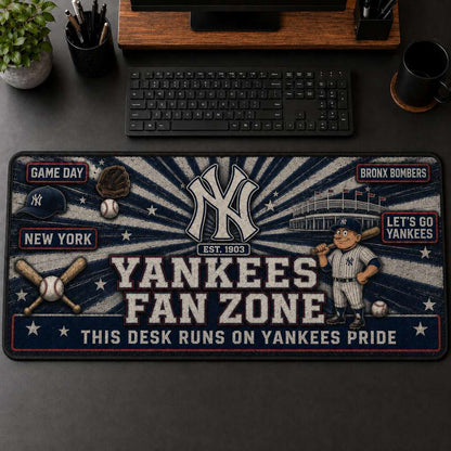All Baseball Fan Zone Desk Mat For Baseball Fans Gift Mouse Pad Plus Size - 5to9vibe