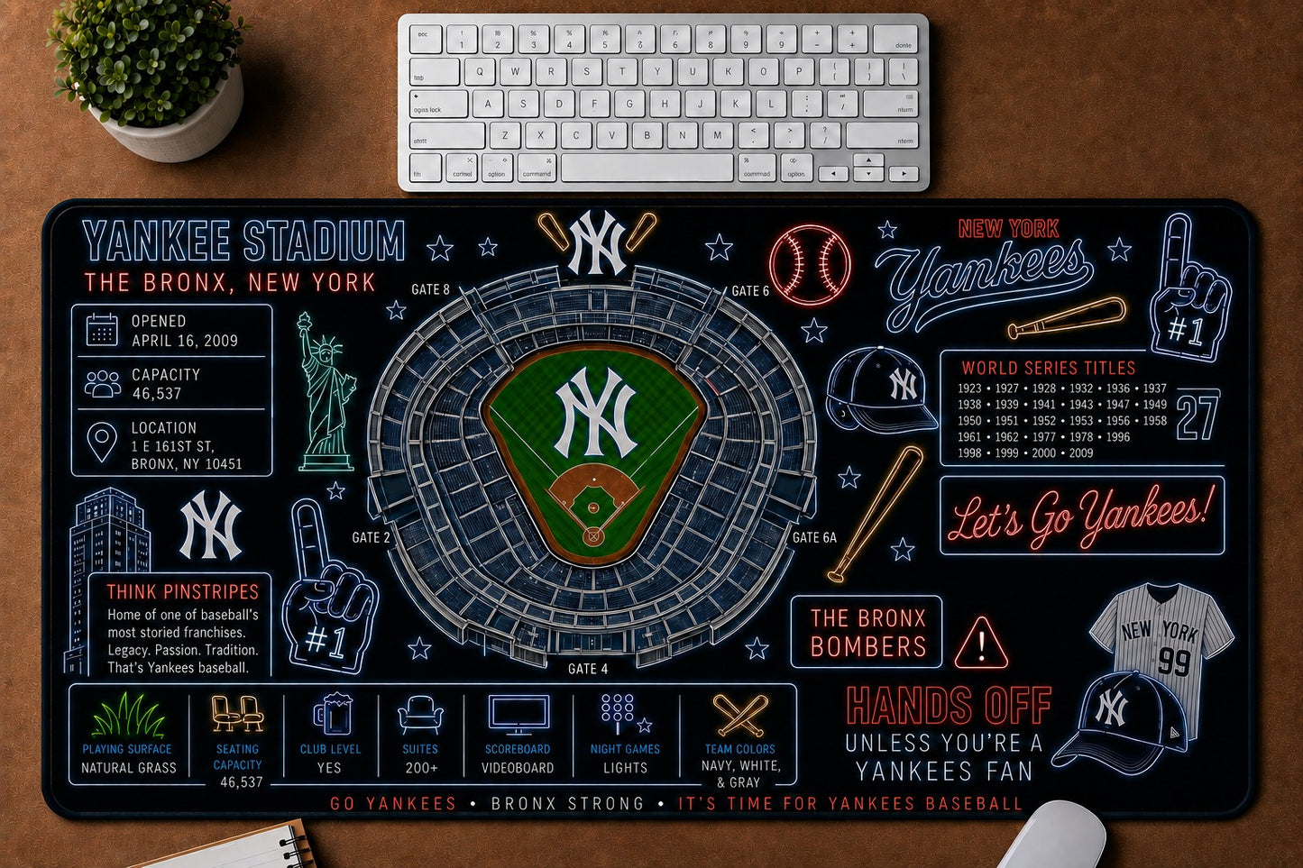 All Baseball Stadiums Infographic Desk Mat Mouse Pad Plus Size Trending - 5to9vibe