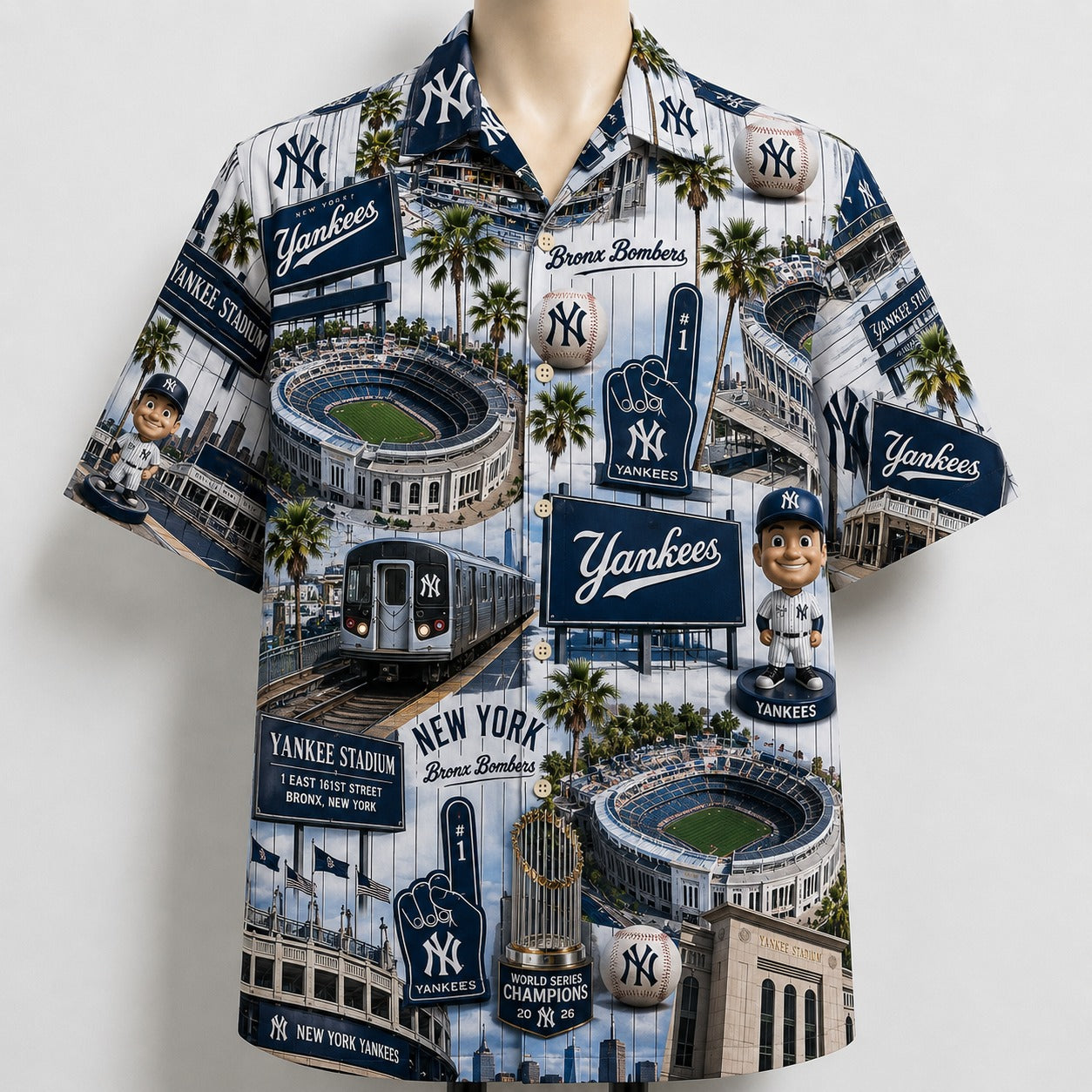 All Baseball Teams Iconic Moments Aloha Shirt for Baseball Fans Button Up Unisex Hawaiian Shirt For Men and Women
