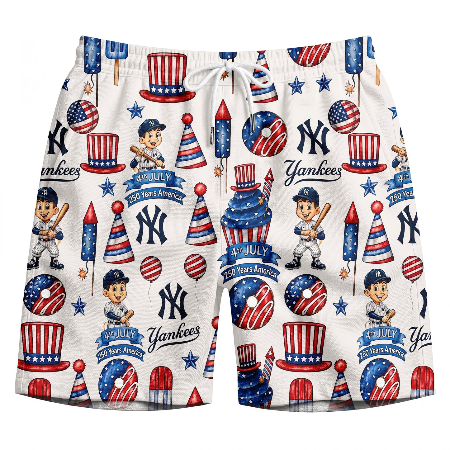 AB Baseball Team 4th July 250 Years Anniversary America Premium Unisex Hawaiian Shirt For Men and Women