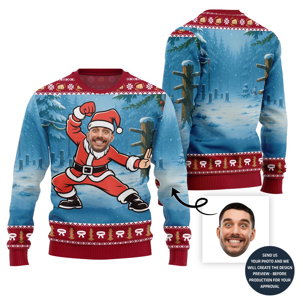 Hilarious Custom Santa Sweater