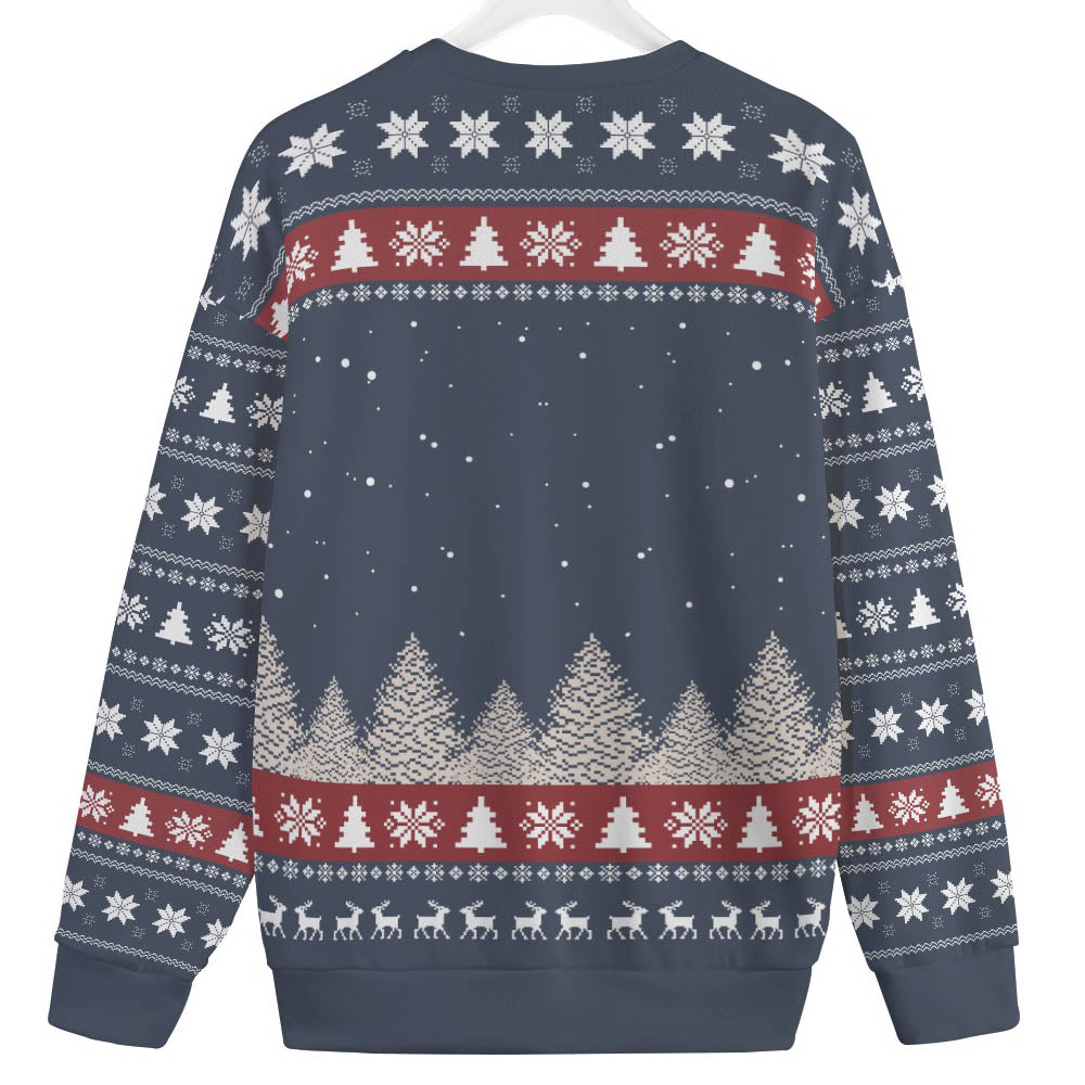 Ninja Gingerbread Plus Size Womens Ugly Christmas Sweater