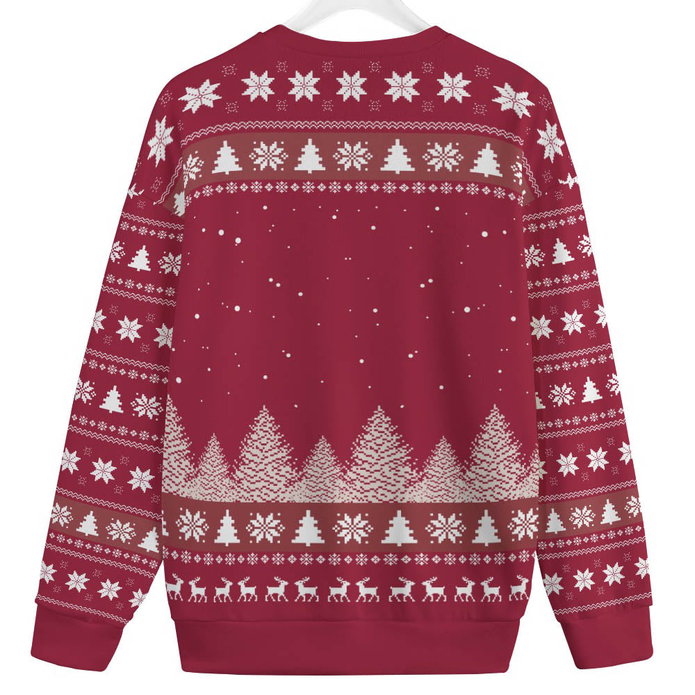Ninja Gingerbread Plus Size Womens Ugly Christmas Sweater