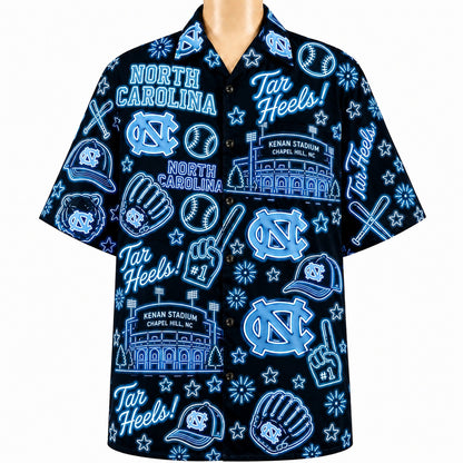 All Baseball College Teams Neon Viber Unisex Hawaiian Shirt For Men & Women