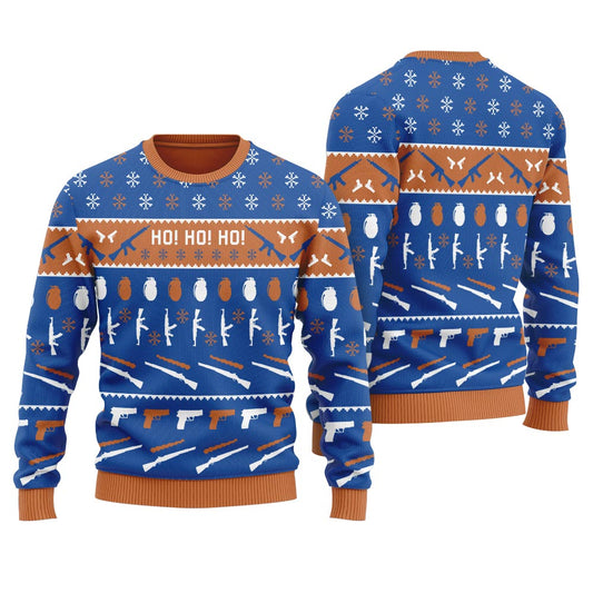 Now I Have A Christmas Gun Ho Ho Ho Women's Ugly Sweater