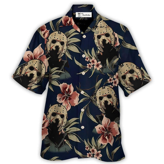 Halloween Jason Voorhees Tropical Style - Unisex Hawaiian Shirt For Men and Women