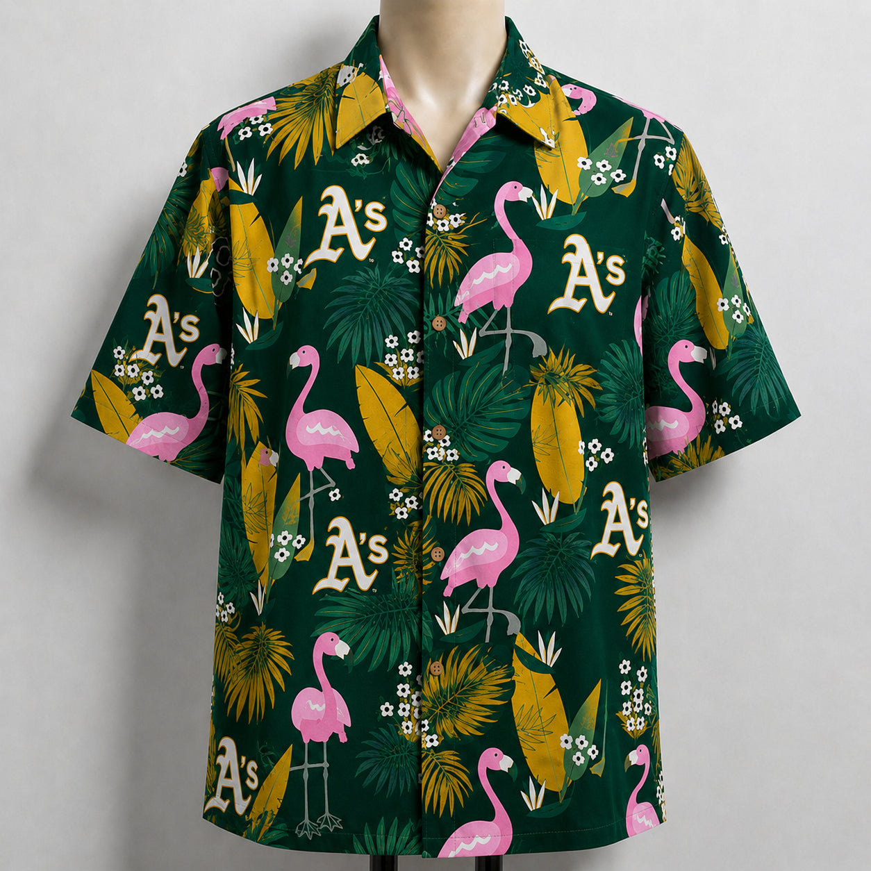 All Baseball Teams Flamingo Hawaiian Shirt | Tropical Baseball Button Up Unisex Hawaiian Shirt For Men and Women