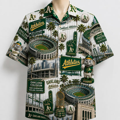 All Baseball Teams Iconic Moments Aloha Shirt for Baseball Fans Button Up Unisex Hawaiian Shirt For Men and Women