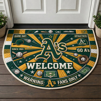 Baseball All Teams Custom Premium Welcome Mat – Personalized Baseball Doormat