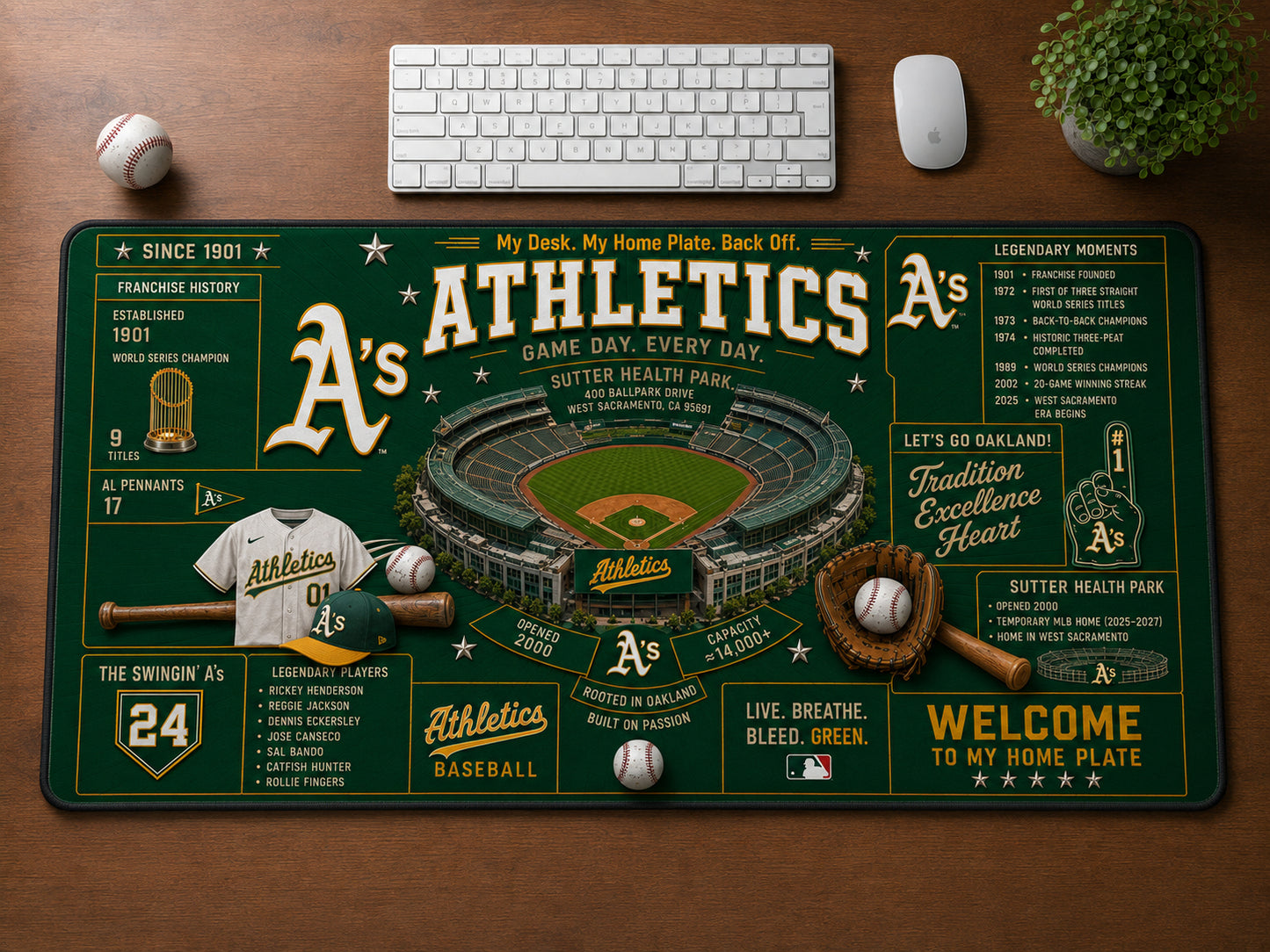 All Baseball Franchise History Stadiums Masterplan Desk Mat Mouse Pad Plus Size - 5to9vibe