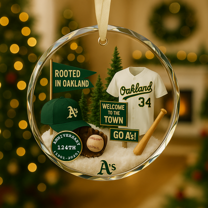 Baseball Glass Ornament 3 With Gift Box Christmas Baseball Team - Glass Ornament-Glass Ornament-5TO9VIBE