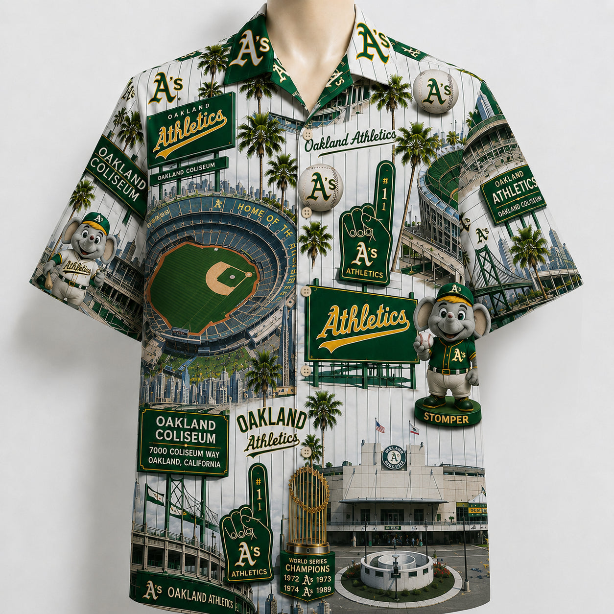All Baseball Teams Iconic Moments Aloha Shirt for Baseball Fans Button-Up Unisex Hawaiian Shirt For Men and Women