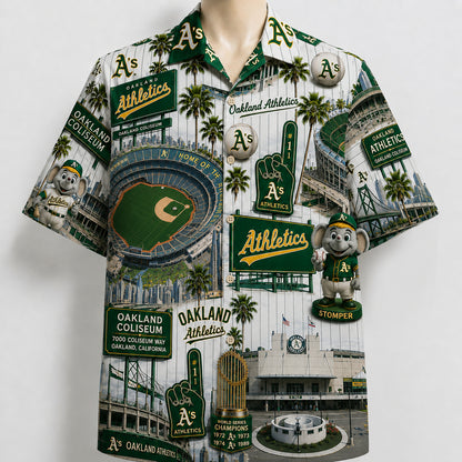 All Baseball Teams Iconic Moments Aloha Shirt for Baseball Fans Button-Up Unisex Hawaiian Shirt For Men and Women
