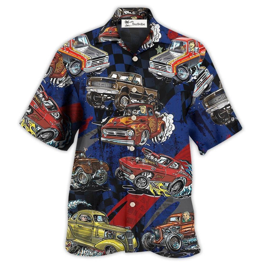 Hawaiian Shirt / Adults / S Car Racing Off Road Racing Is My Lobely Life - Hawaiian Shirt 