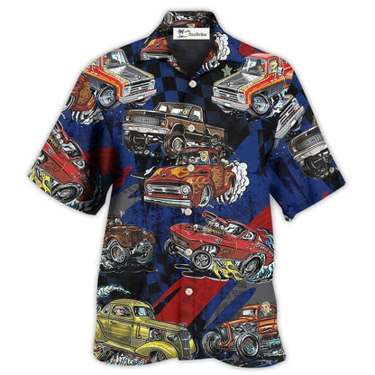 Hawaiian Shirt / Adults / S Car Racing Off Road Racing Is My Lobely Life - Hawaiian Shirt 