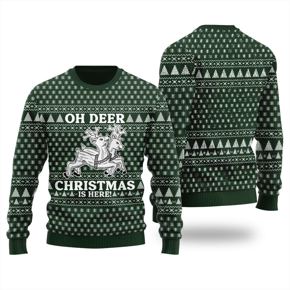 Christmas Deer Christmas Sweater Women