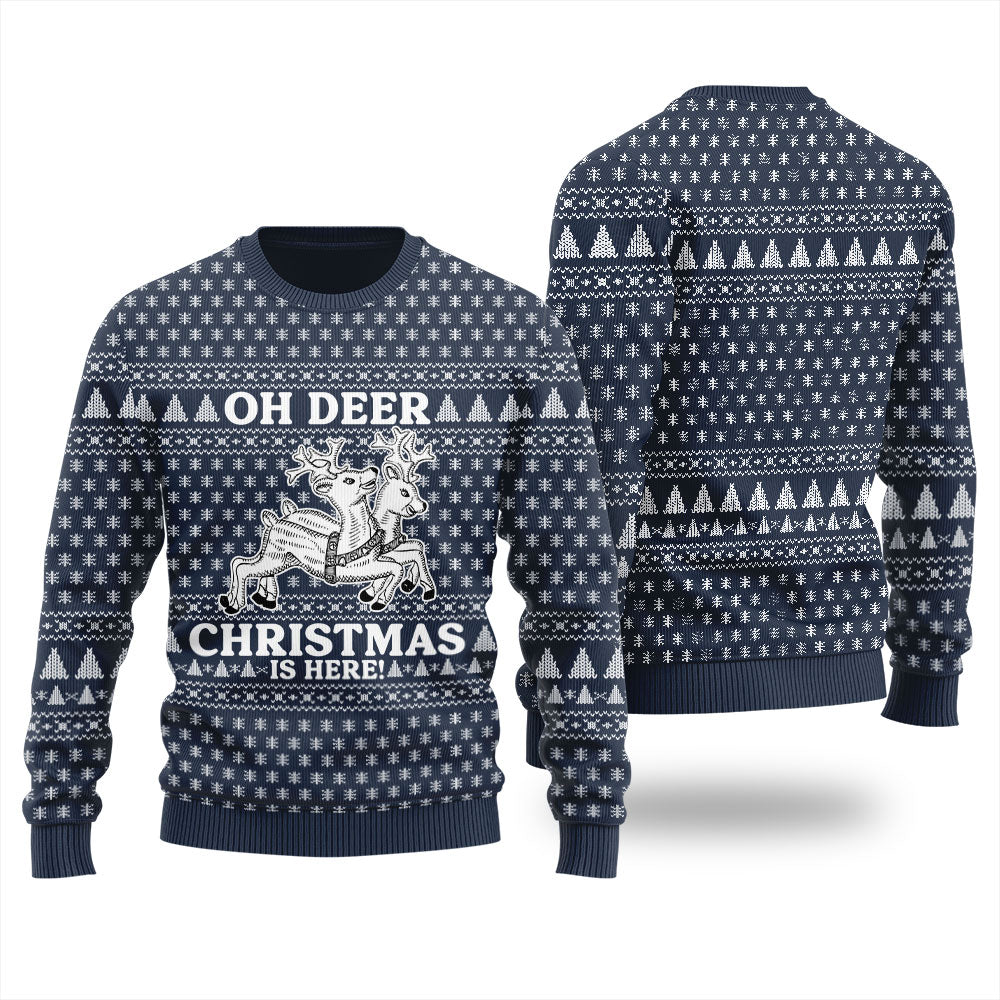 Christmas Deer Christmas Sweater Men