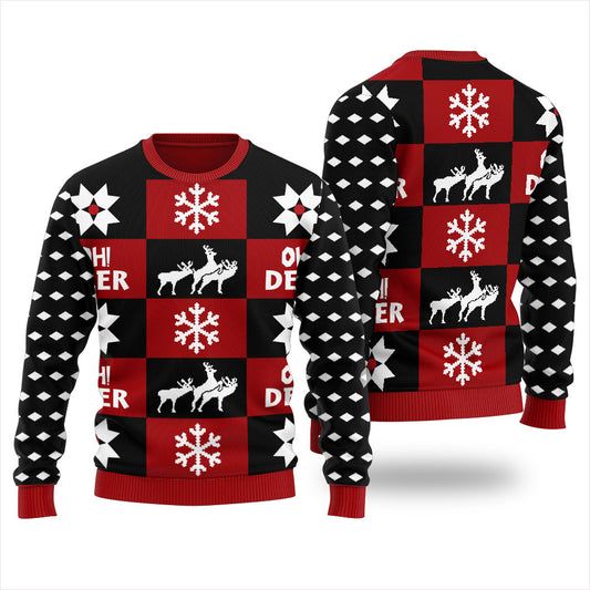 Oh Deer Ugly Christmas Sweater
