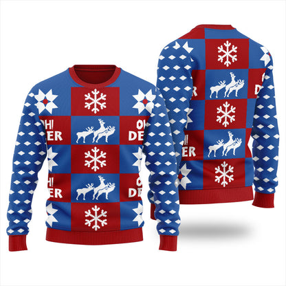 Oh Deer Ugly Christmas Sweater