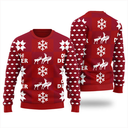 Oh Deer Ugly Christmas Sweater