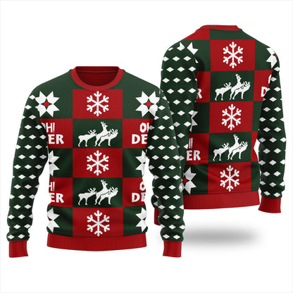 Oh Deer Ugly Christmas Sweater