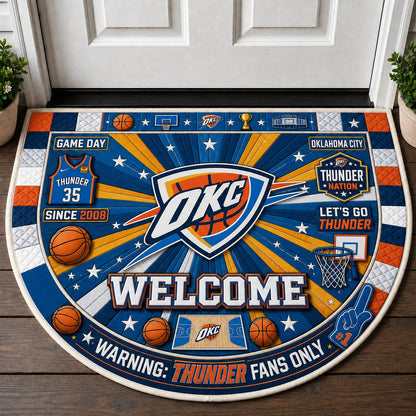 Basketball All Teams Custom Premium Welcome Mat – Personalized Baseball Doormat