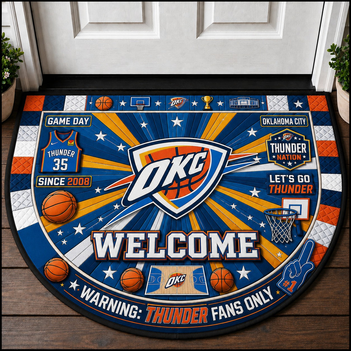 BB All Teams Custom Premium Welcome Mat – Personalized  Doormat