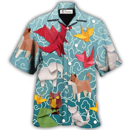Hawaiian Shirt / Adults / S Origami Lover - Hawaiian Shirt 
