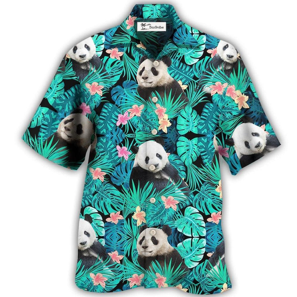 Hawaiian Shirt / Adults / S Panda Tropical Summer - Hawaiian Shirt 