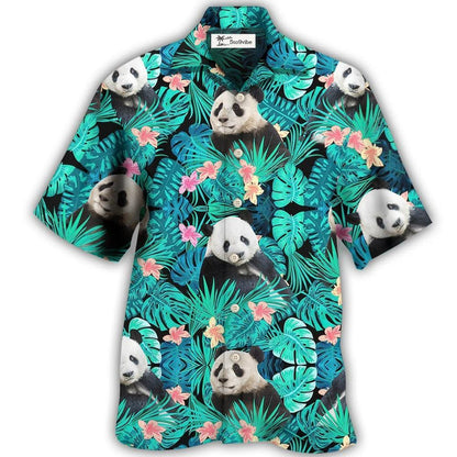 Hawaiian Shirt / Adults / S Panda Tropical Summer - Hawaiian Shirt 