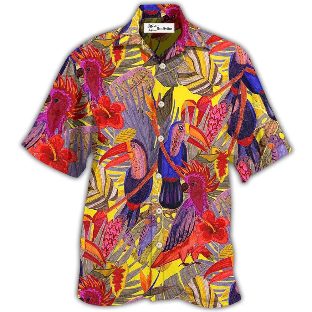 Hawaiian Shirt / Adults / S Parrot Tropical Birds Color - Hawaiian Shirt 