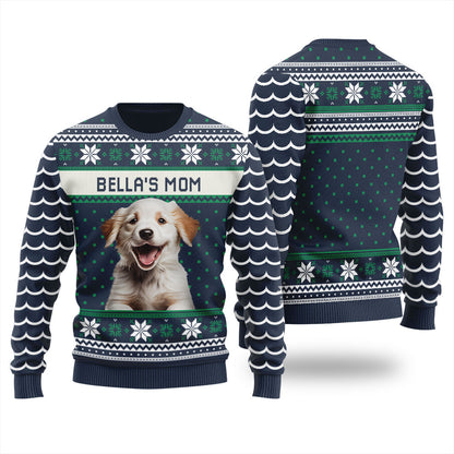 Personalized Pet Ugly Christmas Sweater For Men