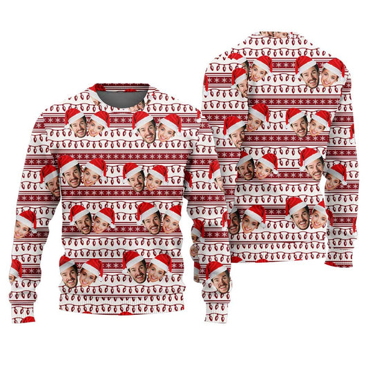Personalized Couple Christmas Sweater