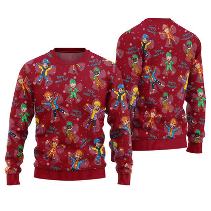 Personalized Face Ugly Holiday Sweater For Family And Friend