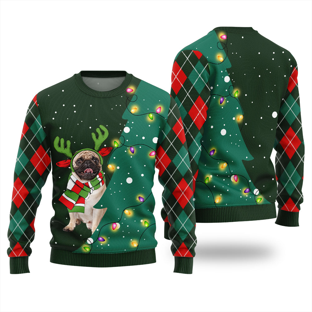 Personalized Funny Pet Ugly Christmas Sweater