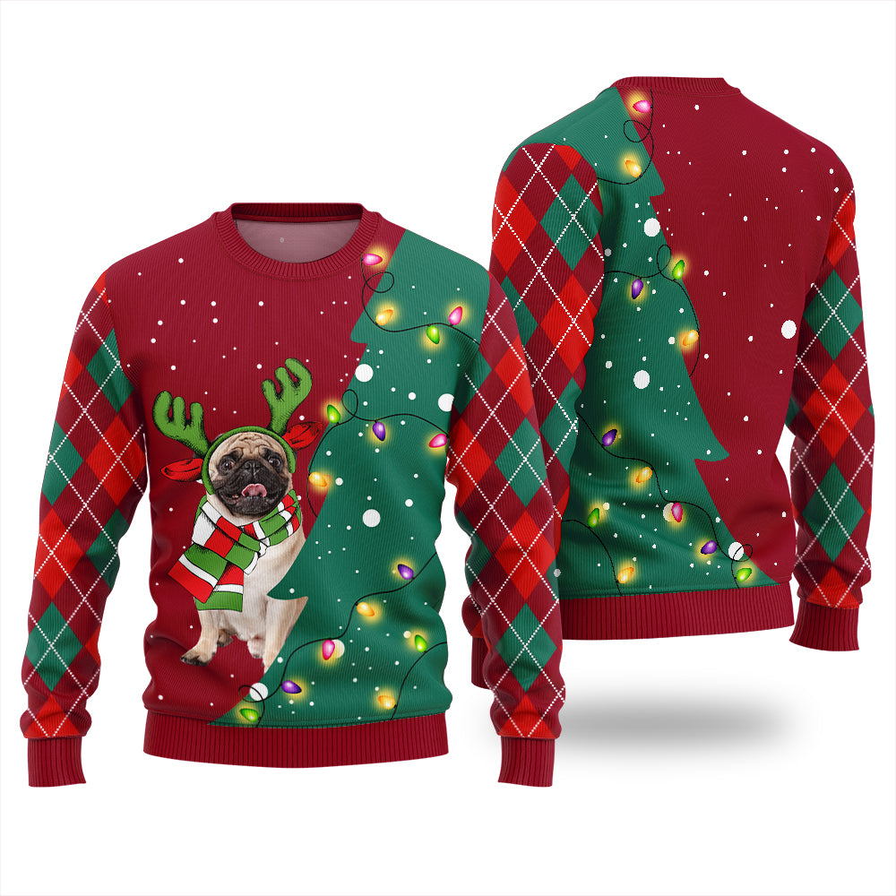 Personalized Funny Pet Ugly Christmas Sweater