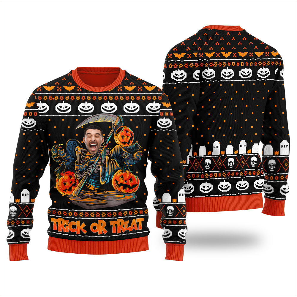 Personalized Halloween Sweater For Men