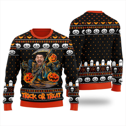 Personalized Halloween Sweater For Men