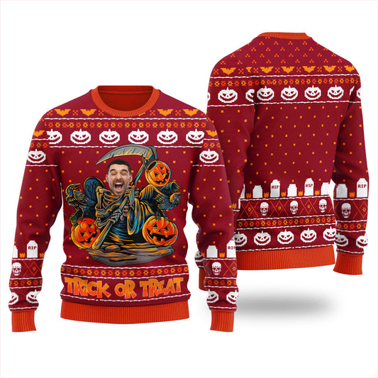 Personalized Halloween Sweater For Men