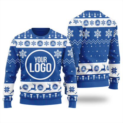 Personalized Logo Christmas Sweater Men
