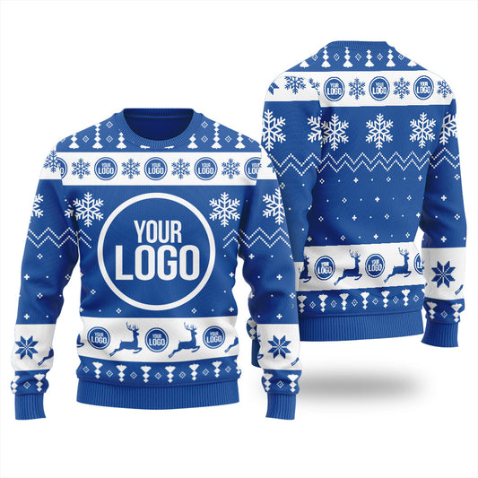 Personalized Logo Christmas Sweater Men